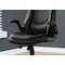 Monarch Specialties Office Chair, Adjustable Height, Swivel, Ergonomic, Armrests, Computer Desk, Work, Metal, Black I 7277 - alternate 2